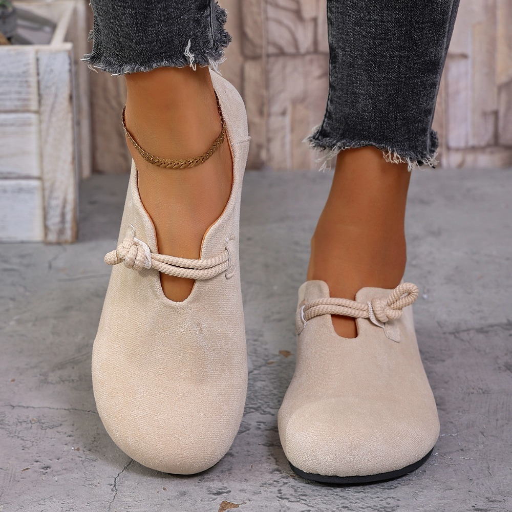 여성용 플랫 로퍼, 둥근 앞코, 끈으로 묶는 디자인,  - Womens Heels 리뷰 및 가격