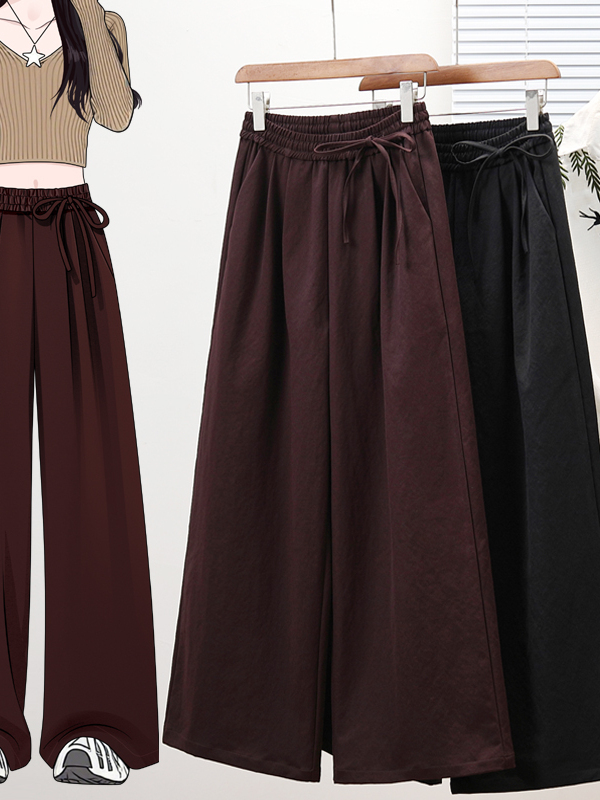캐주얼 테일러드 와이드 레그 팬츠 여성 플러스 사이즈  - Tailored Trouser Wide 리뷰 및 가격