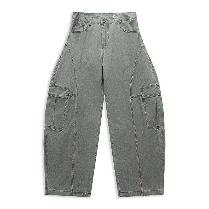 남성용 아메리칸 빈티지 커브드 컷 청바지 루즈한 와이드 - Tailored Trouser Wide 리뷰 및 가격