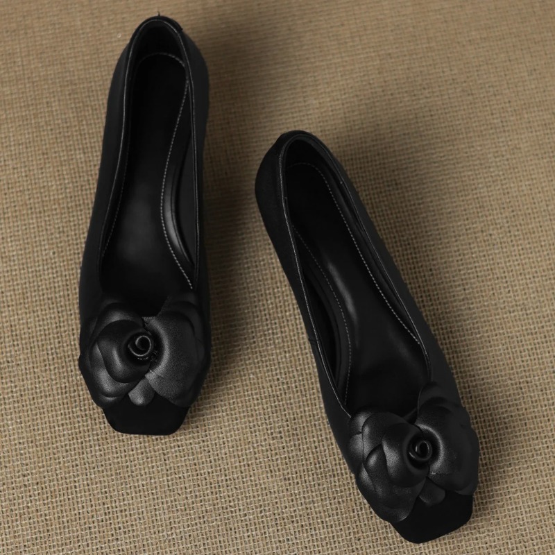 플러스 사이즈 34-41 여성용 양가죽 믹스 컬러 패치 - Womens Heels 리뷰 및 가격