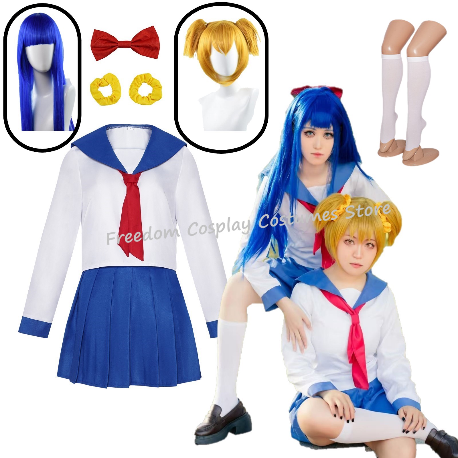 Pop Team Epic Popuko Pipimi 코스 - Formal Skirt 리뷰 및 가격