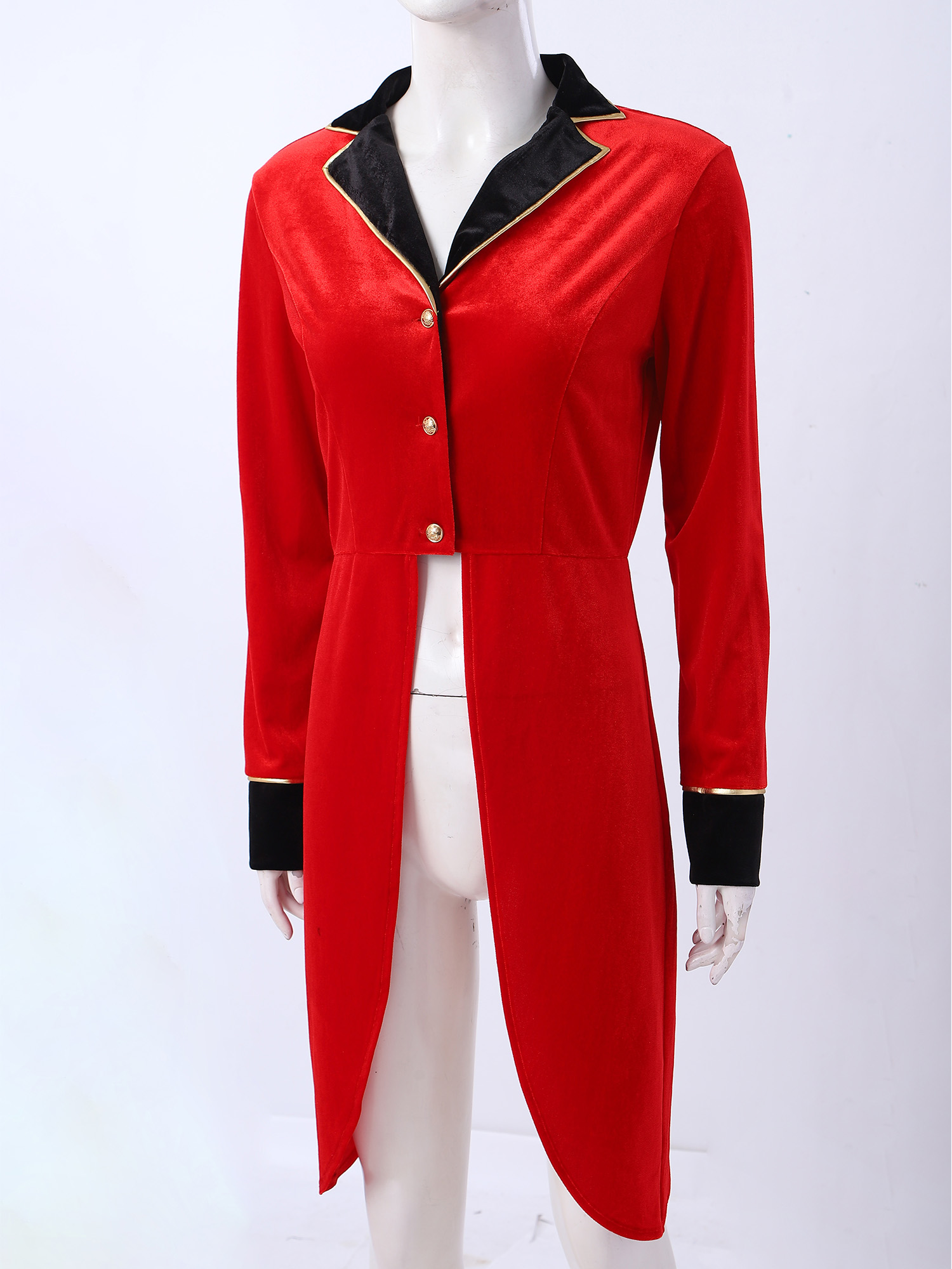 여성 서커스 단장 재킷 테일코트 쇼맨 코스튬 할로윈 카 - Womens Blazer 리뷰 및 가격